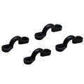 Marine Boat Bimini Eye Straps Black Nylon