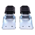 2x Upper Hood Guide Bracket L11-6133 Mpb75133 For Peterbilt Truck 384