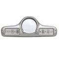 Stratos Boat Steering Panel 19 1/4 x 7 1/2 Inch Silver by Stratos
