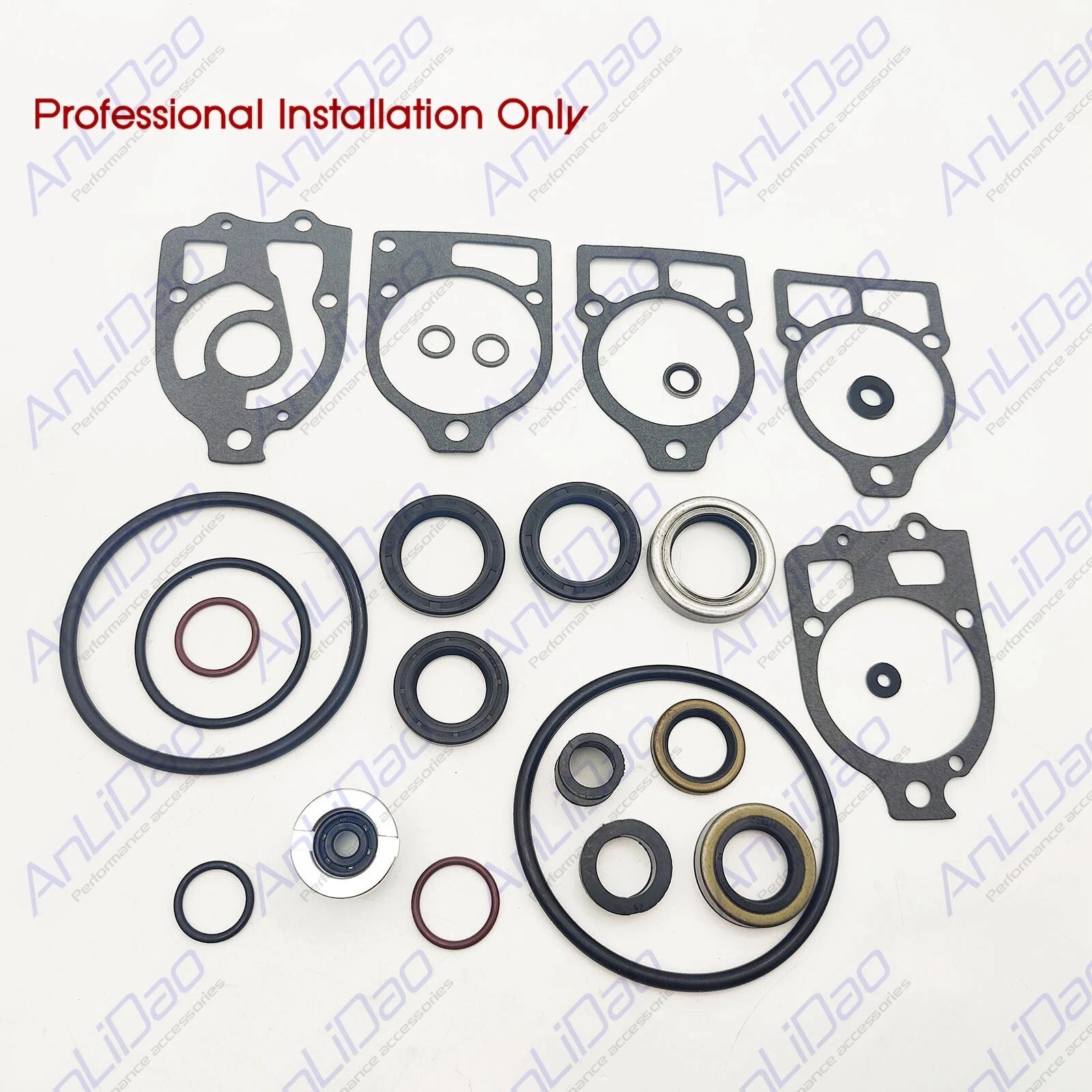 Fit Mercury Mariner Fitce 115 140 150 175 225hp Gearcase Seal Kit