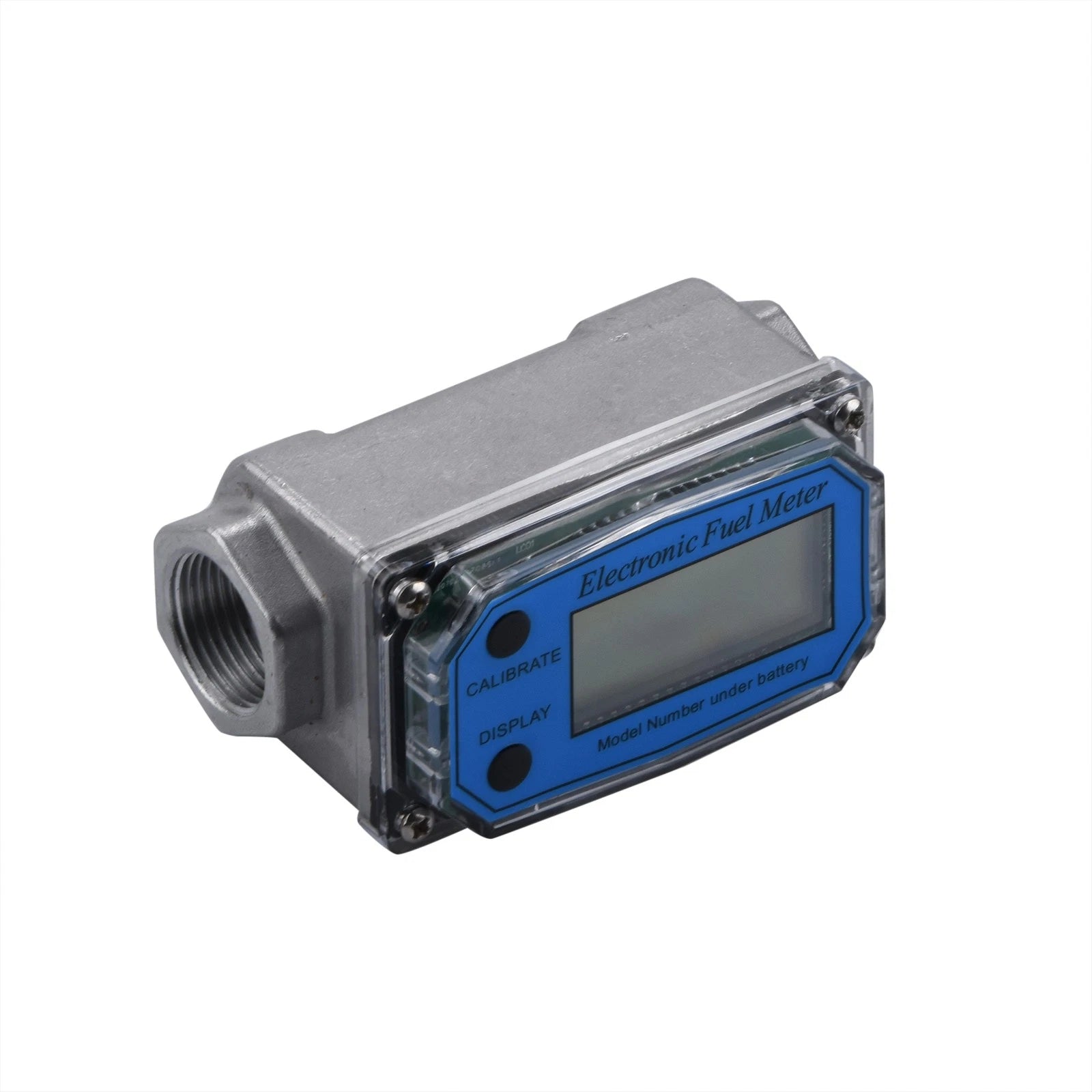 Positive Displacement Flowmeter 3/4" For Gas Oil Diesel Fuel Water