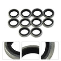 Washers Seal Ring Steel & Rubber 10mm
