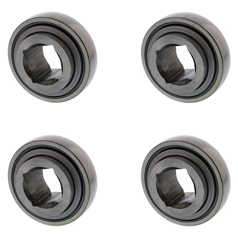 4 Of Disc Harrow Bearing 1.125" Square Bore X 1.438" Ir X 3.443" Od X