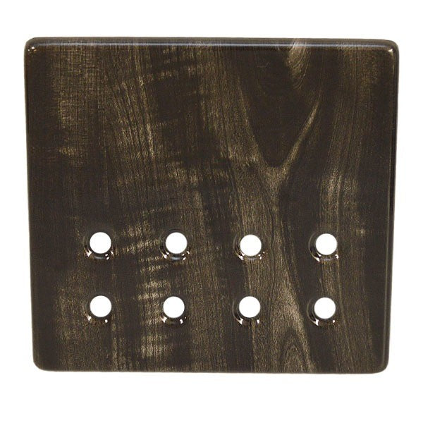 Harris Kayot Boat Breaker Panel Charcoal Woodgrain by Harris Kayot