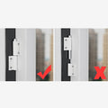 Hinges 71x35mm Flat Sand Folding Hinge