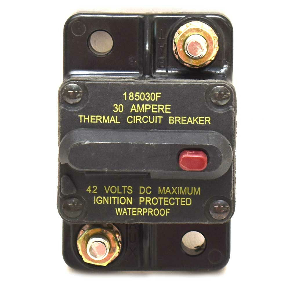 Eaton Bussmann Boat Thermal Circuit Breaker 185030 | 30A 42V Type IIIO