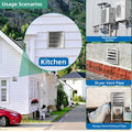 Exhaust Vent Cap For Exterior Installation