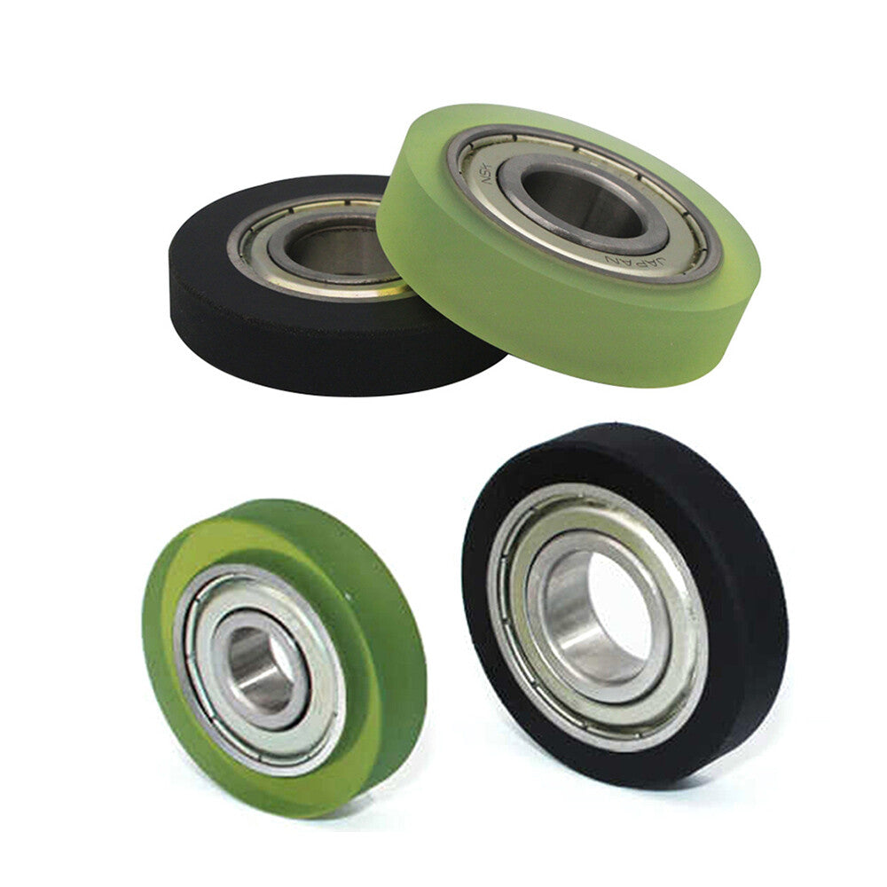 Polyurethane Coated Ball Bearing Guide Wheel