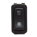 Carling Boat Rocker Switch | Navigation Lights On/off 20a 12V 6-spade