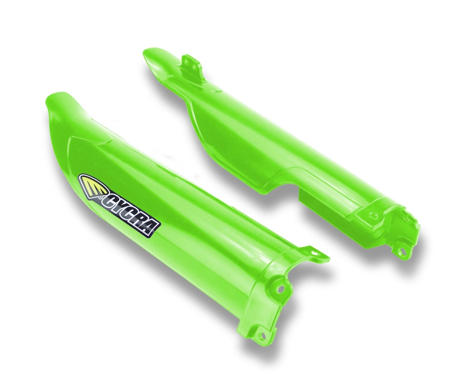 Cycra Fork Guards Green For Offroad Motorcycles 2010-2023