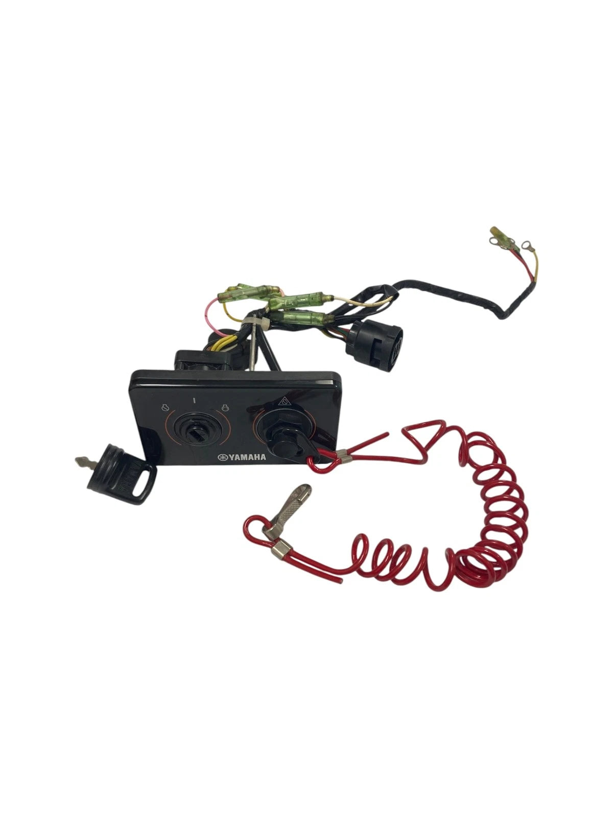 Yamaha 6x6-82570-33 Single Dec Engine Main Switch Key Panel, 1 Key,