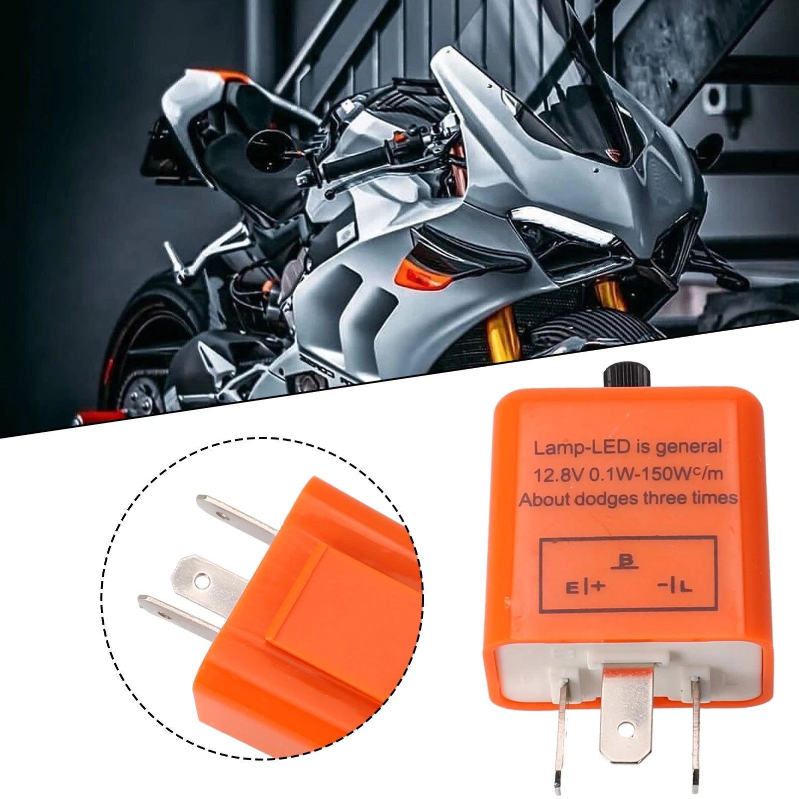 Practical Flasher Relay Auto Parts 0.02a To 20a 0.1W-150W.c/m 1 Pieces