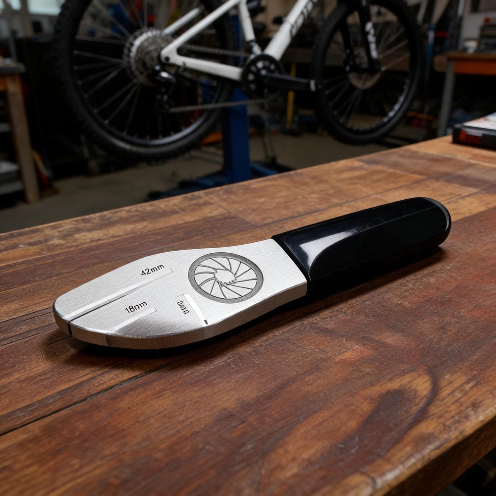 Bike Truing Wrench with Rubber Handle