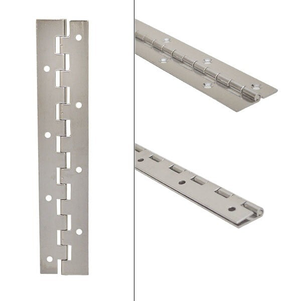 Stainless Steel Boat Piano Hinge 8 x 1 1/2 Inch by MasterCraft