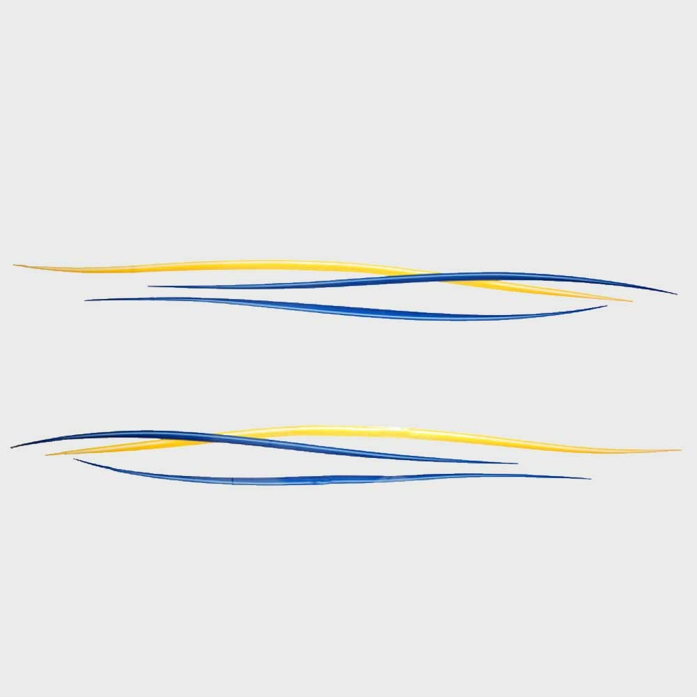 US Marine Boat Graphic Decals Set of 4 by US Marine