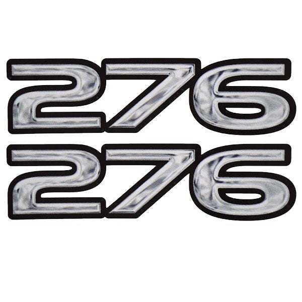 Rinker Boat Decal Captiva 276 Black Silver by Rinker