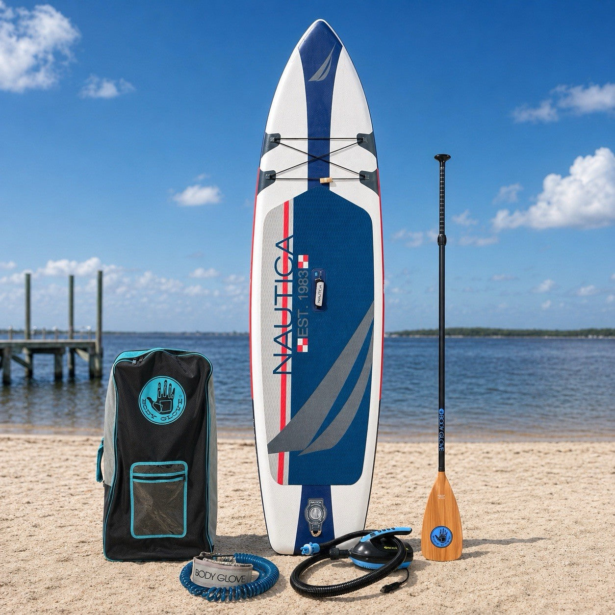 Nautica Classic Inflatable Stand Up Paddle Board by Nautica