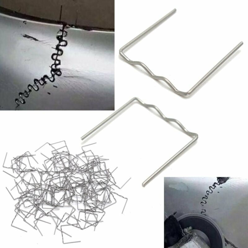 Flat Staples Stainless Steel Bumper Repair