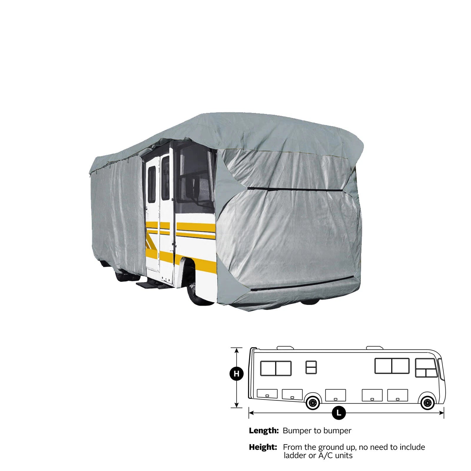 Eliteshield Allegro Breeze 28br Class A Rv Motorhome Storage Cover