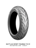 Bridgestone Battlax Sport Touring T33r Tire - 180/55zr17 M/c 73W Tl