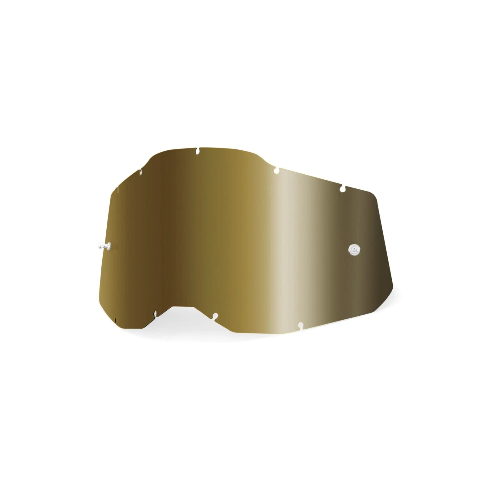 100-percent Rc2/ac2/st2 Sheet Mirror Gold Lens For Offroad Eyewear