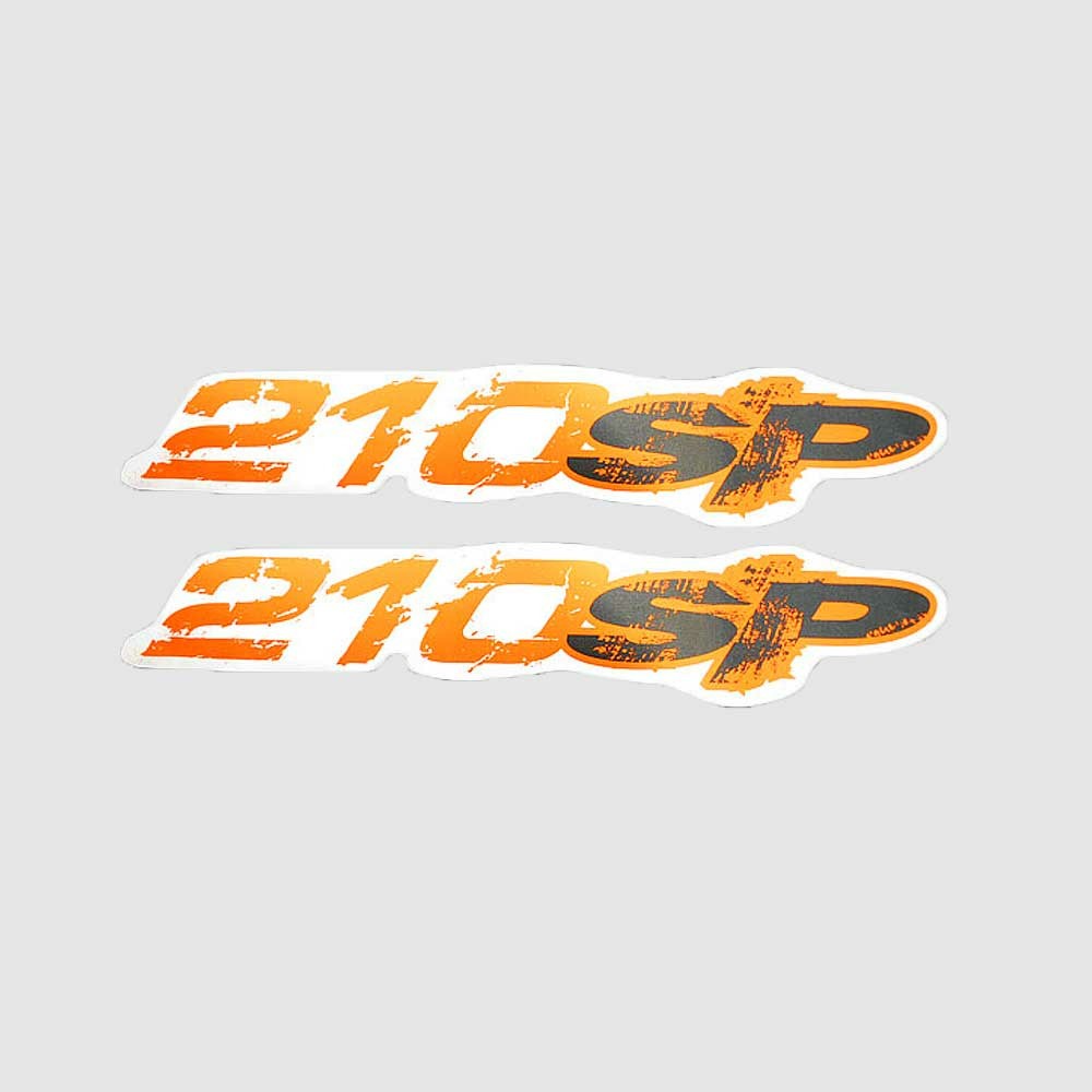 Sea Doo Boat Decals 219903402 210 SP Orange Black Pair by Sea Doo