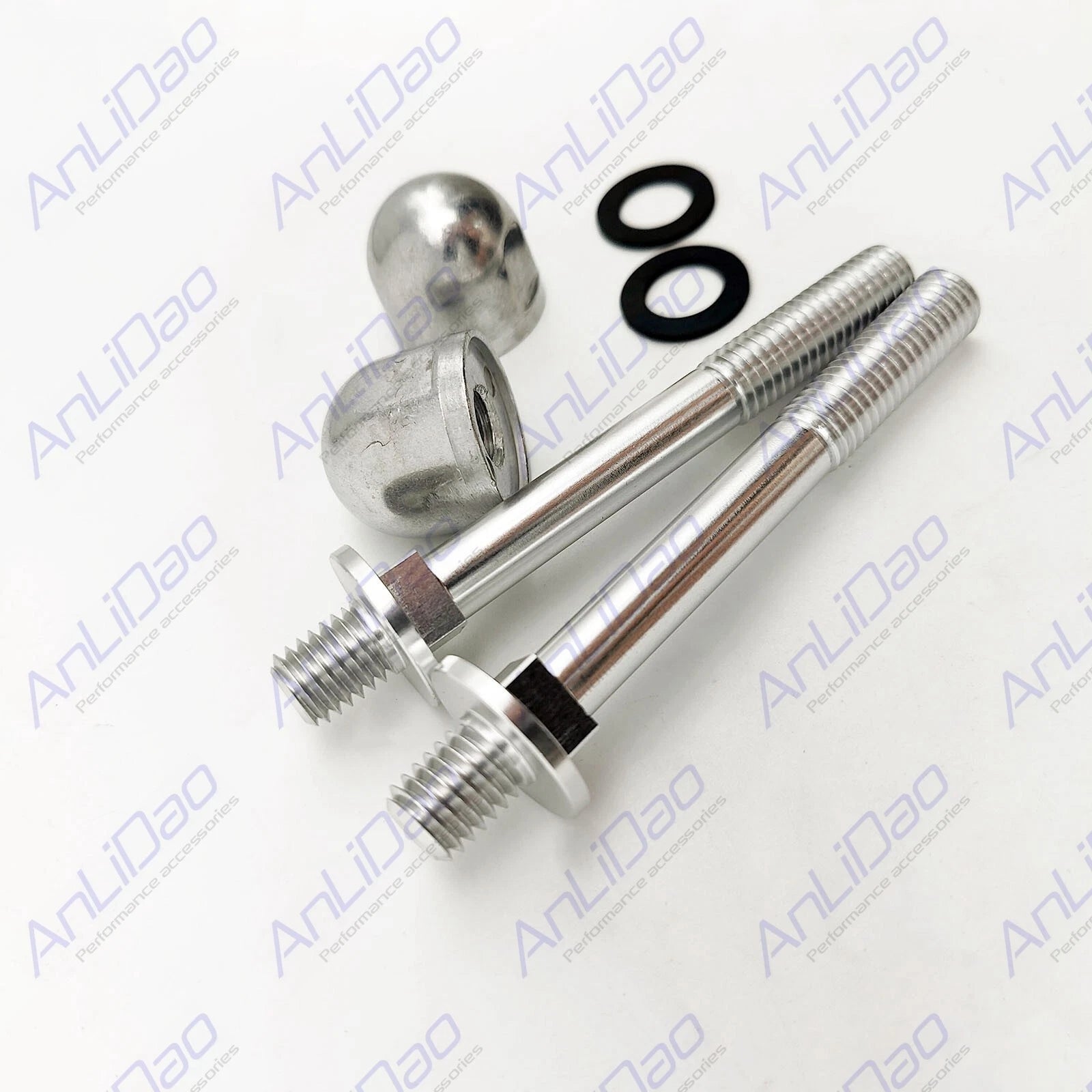Fit Mercruiser Quicksilver Round Acorn Anode &Amp; Bolt Kit 55989a8