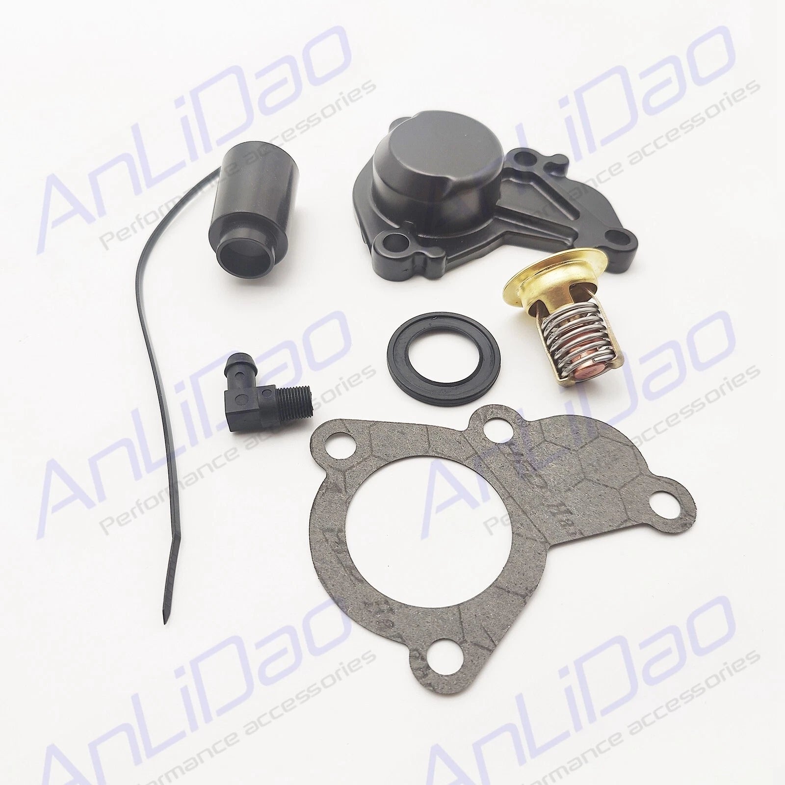 Fit Mercury Mariner (40/50/60hp 2-stroke) Thermostat Housing Kit