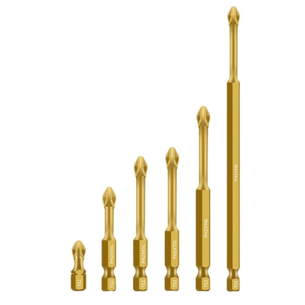 Driver Bits with Anti-shock Design