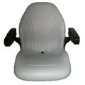 New Gray Seat Fits Case Ih Compact Tractors Dx25 Dx26 Dx29 Dx35 Dx40