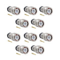 10*premium Adapter Bnc Compression Connector For Cctv Camera Rg6 Coax