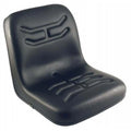 S830812 Bucket Seat, Black Vinyl Fits John Deere