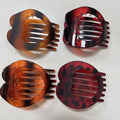 Heart Hair Accessory Ponytail Styling Clip