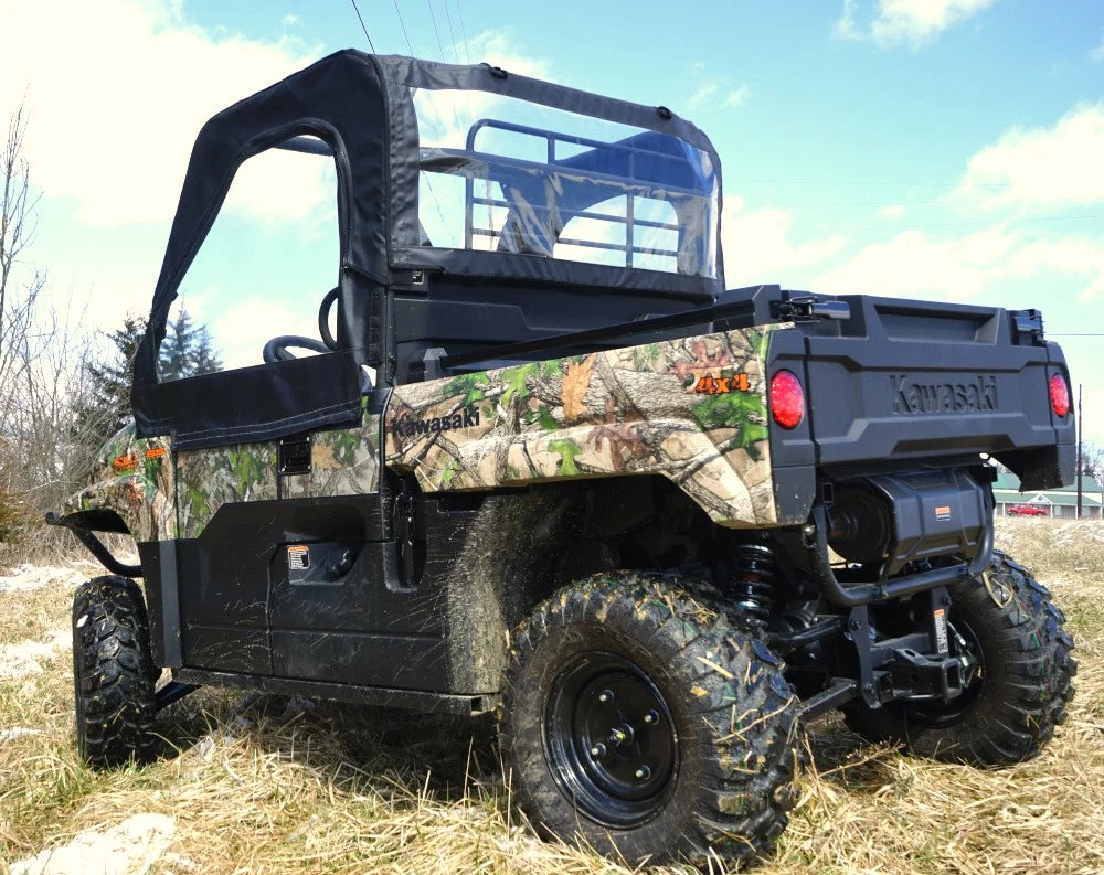 Seizmik Rear Windshield For Kawasaki Mule Pro-mx 2021-2023 – Atv/utv