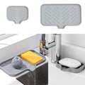Self-Draining Soap Dish for Kitchen Use