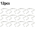Crank Retainer Door Handle Wind Horseshoe Clip Set 12 Pieces Left
