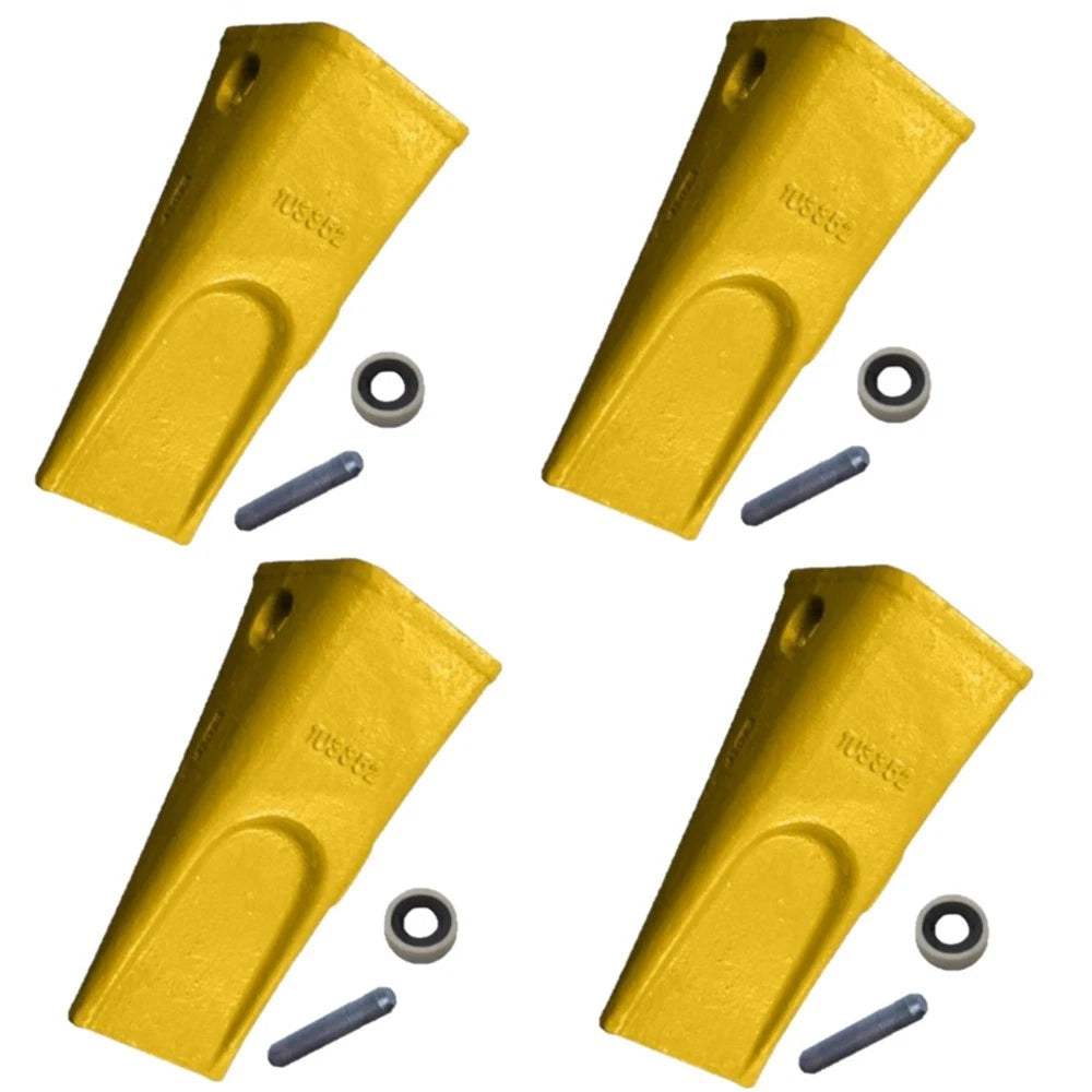 (4) Tooth Pin & Retainer Fits Caterpillar 213b 214b 214b Ft 215 215b
