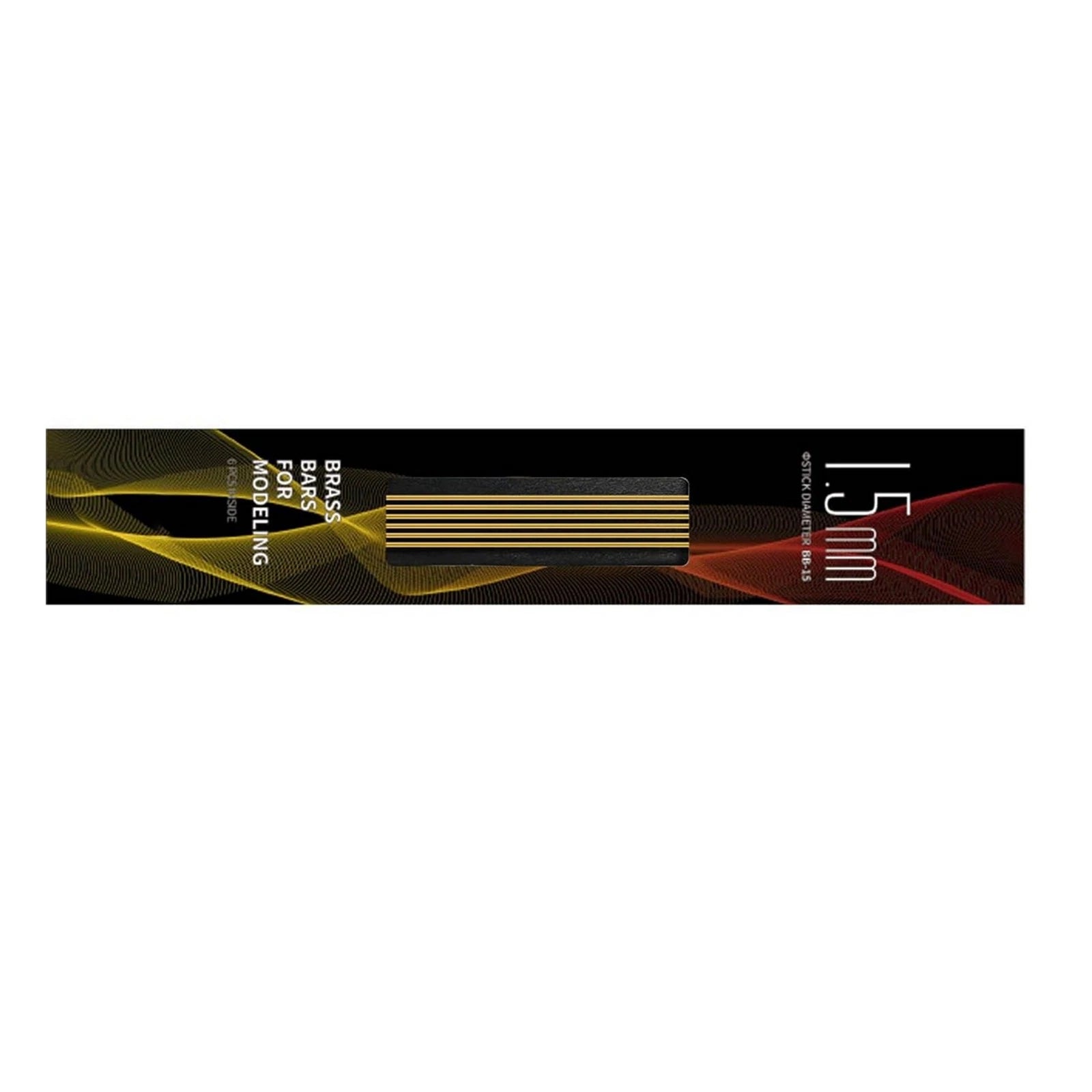 1.5mm Modeling Hobby Brass Bars Rods For Gundam / Military Model