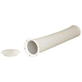 Scout Boat Deck Storage Tube 4 1/2 Inch Plastic w/ Deck Plate by Scout