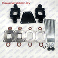 Fit Mercruiser 1.7" Dry-joint Riser Elbow Spacers Spacer Block Kit