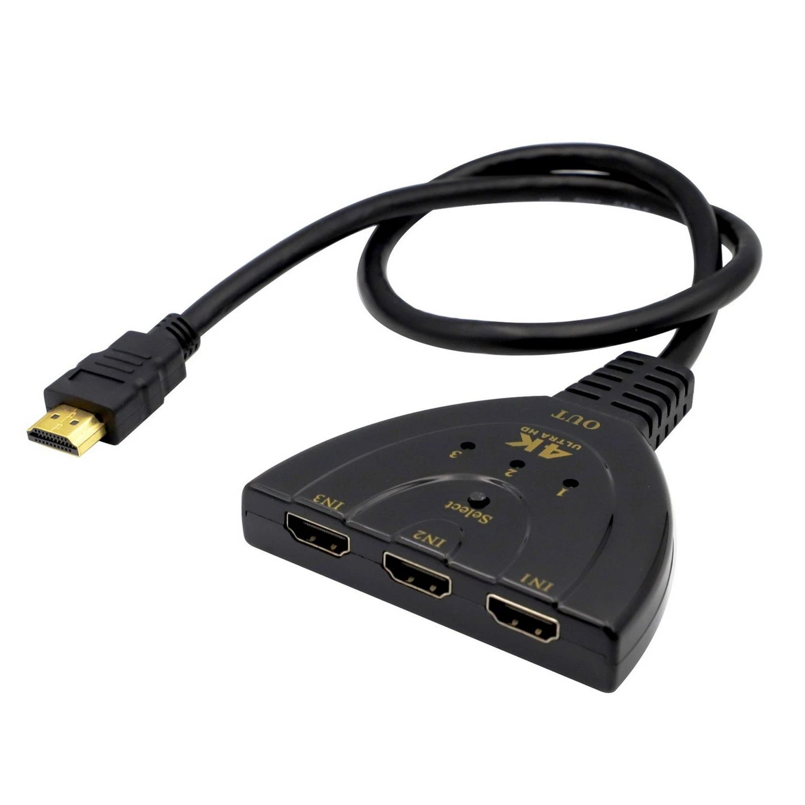 3 In 1 Out Hdmi Converter Auto 4k 1080p Hdmi Switch Switcher For Ps4