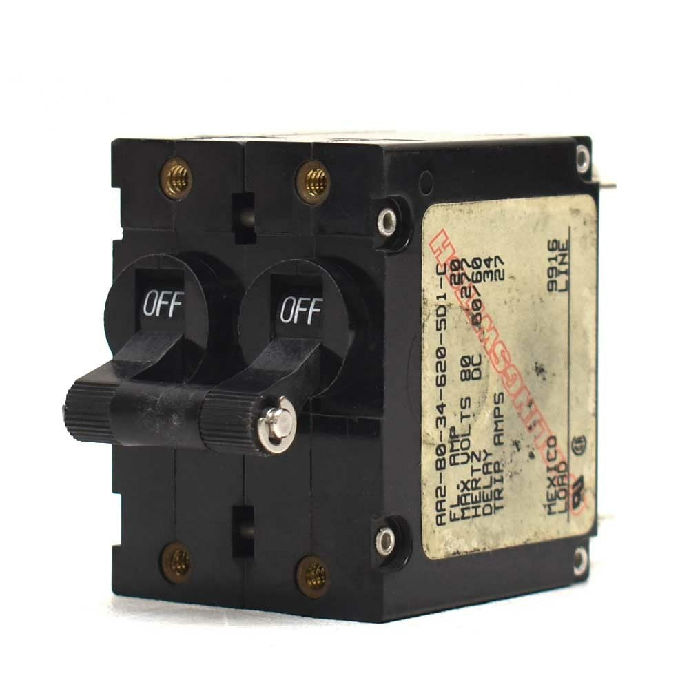 Carling Boat Toggle Circuit Breaker 20A Black by Carling