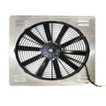 Z40114 Single 14" Electric Fan & Shroud - 15 5/8 X 19 1/2 X 3