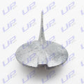 Hp V6 Hpdi Zinc Anode Trim Tab Skeg For Outboard 200 - 225 - 250 - 300
