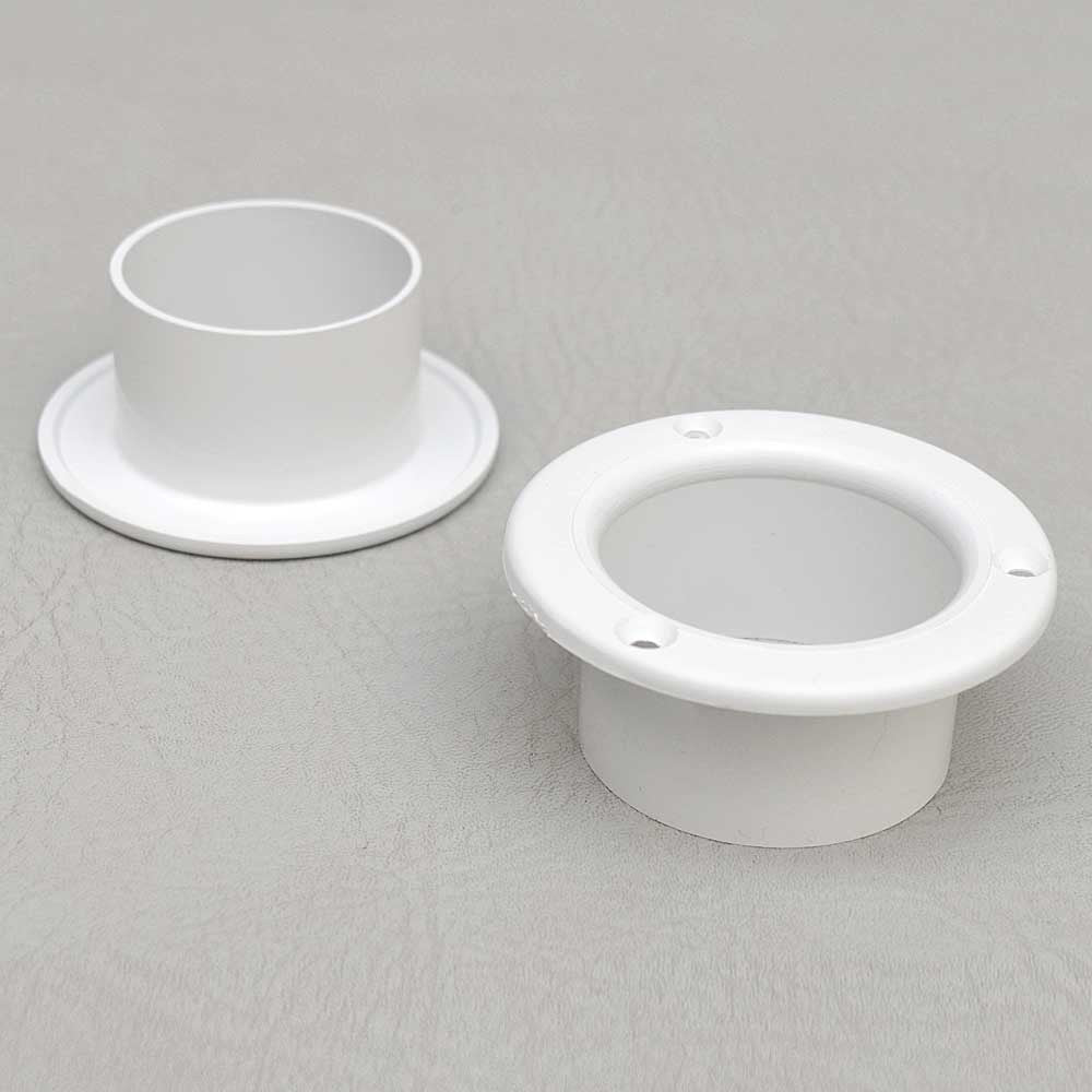 Boat Motorwell Drain Tube Fitting 1 3/4 Inch Plastic