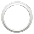 Livorsi Boat Gauge Bezel White Aluminum 3 1/8 Inch ID by Livorsi