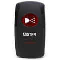 Carling On/Off Contura V Boat Rocker Switch | Mister 6 Spade 12V LitOp