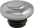 Harddrive Vented Chrome Gas Cap With Lock & Cover For Harley Davidson