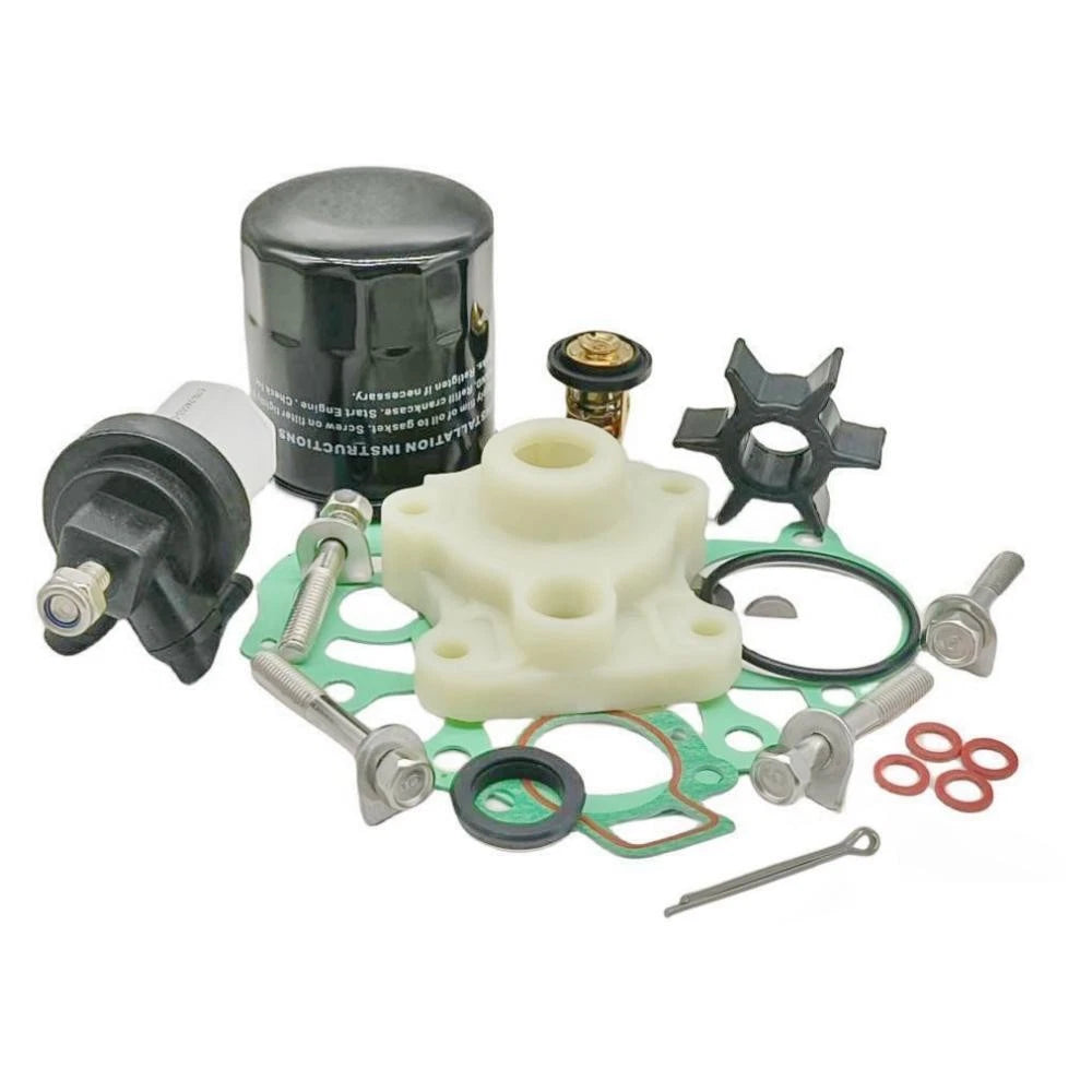 Service Parts Kit Impeller Filter Thermostat Yamaha Outboard 50 60hp