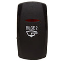 Carling Contura V Boat Rocker Switch Actuator | Bilge 2 Illuminated